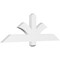 Ekena Millwork Redmond Architectural Grade PVC Gable Bracket, 48"W x 16"H x 2"D x 4"F, 8/12 Pitch GBP048X16X0204RED00 - alternate 1